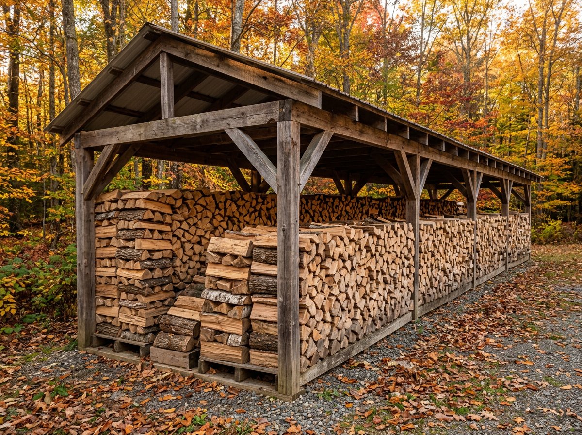 Декоративная поленница у камина, Краснознаменск
